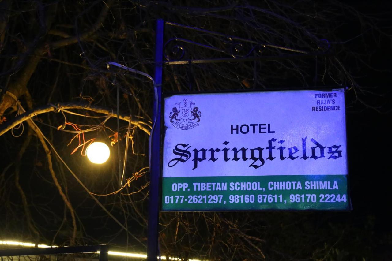 Springfields - A Heritage Palace Since 1902 Shimla Luaran gambar